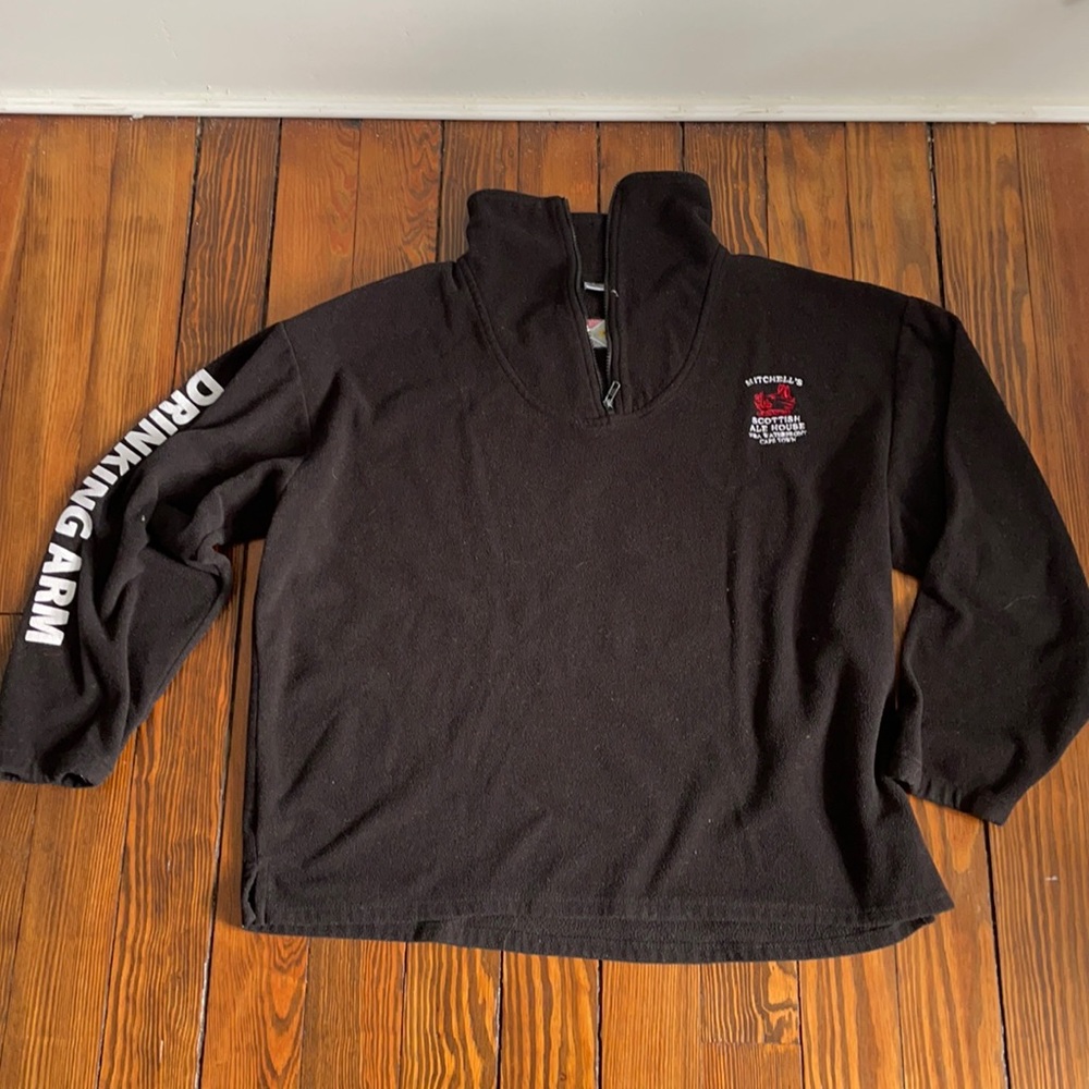 Drinking arm hoodie
